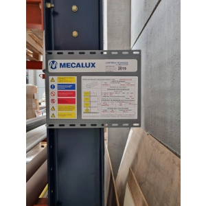Draagarmstellingen MECALUX 6500 x 1000 x 1050 mm (025)
