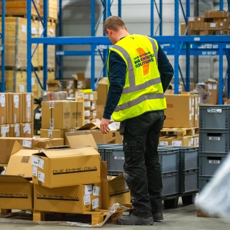 Magazijnverhuis en WMS integratie voor Sioen