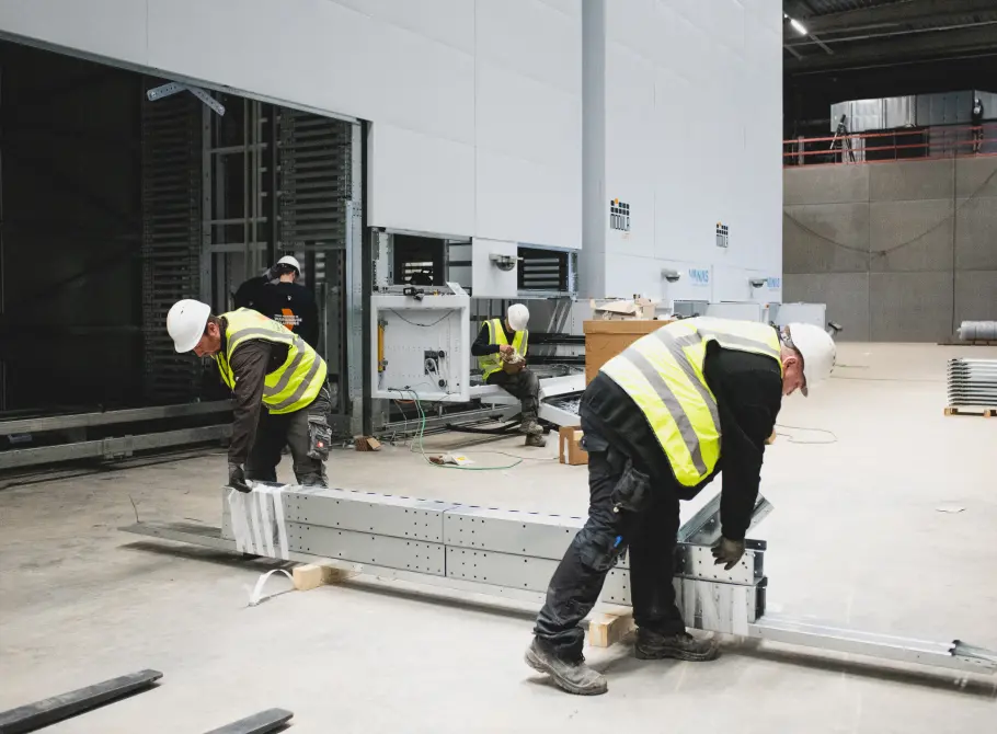 Een verticale oplossing voor maximale ruimtebenutting